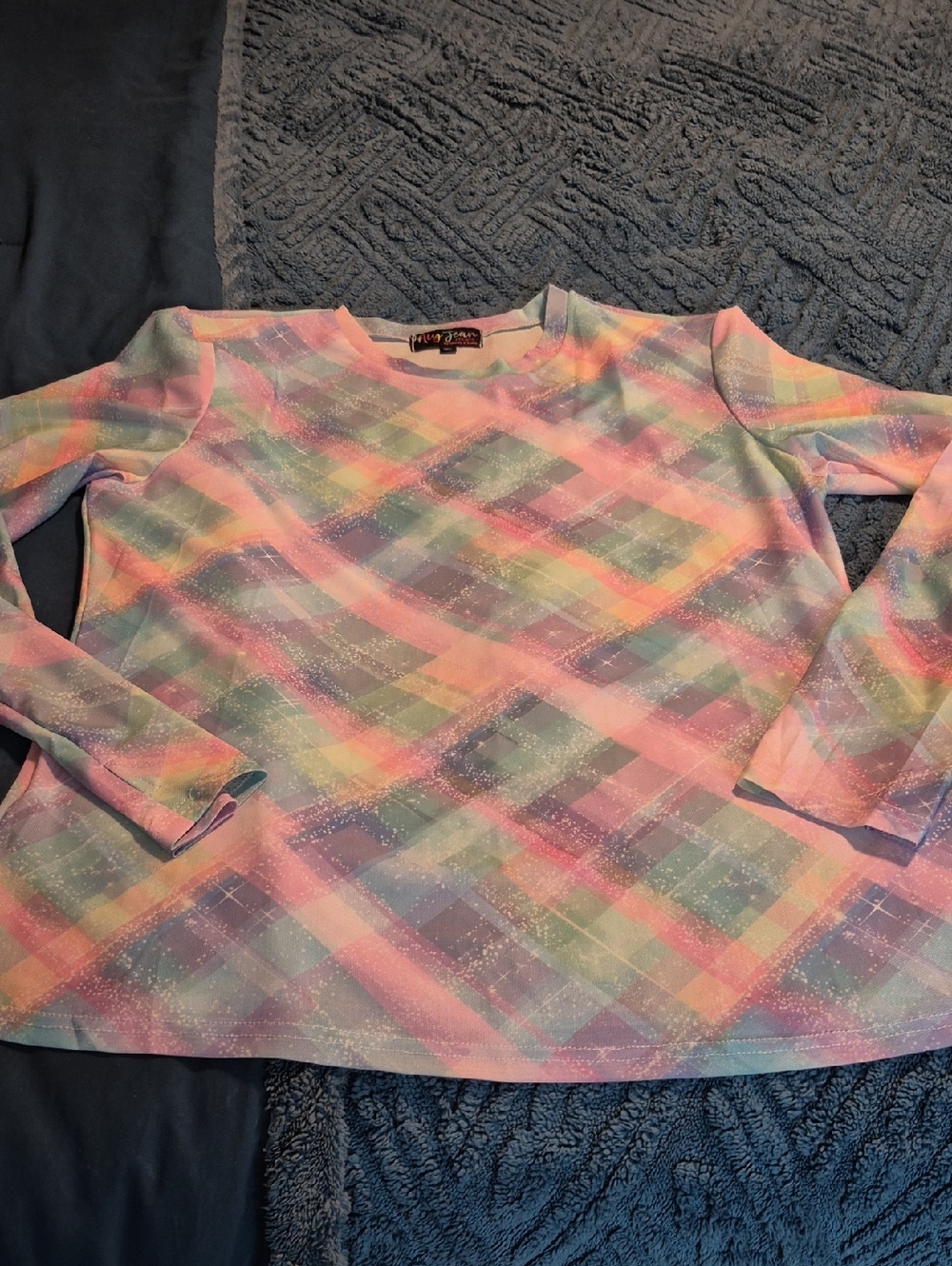 Aly Jean Mesh Top Sz XL NWOT